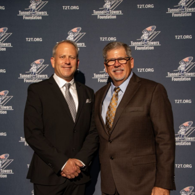 Owners of My Flooring America Denton TX at Tunnels to Towers event